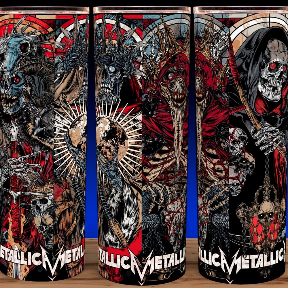 Metallica The Four Horsemen Heavy Metal Cup Mug Tumbler 20oz